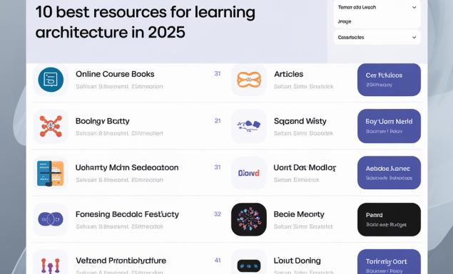 10 meilleures ressources pour apprendre l’architecture logicielle en 2025