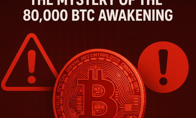 Bitcoin in Danger? The Mystery of the 80,000 BTC Awakening