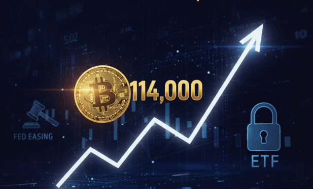 Crypto Market Rebounds as Bitcoin Tops $114K Amid Fed Easing and ETF Optimism