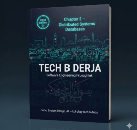 Tech B Derja – Software Engineering Fi Loughtek : Chapter 2 — Databases (قواعد البيانات)