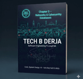 Tech B Derja – Software Engineering Fi Loughtek : Chapter 3 — Networks & Cybersecurity (الشبكات وأمن الأنظمة)