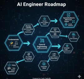 خريطة طريق مهندس الذكاء الاصطناعي (AI Engineer Roadmap)