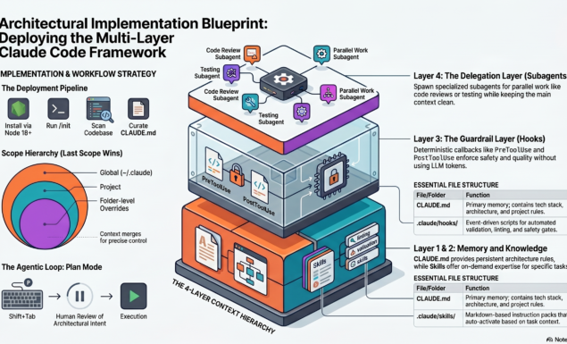Architectural Implementation Blueprint: Deploying the Multi-Layer Claude Code Framework