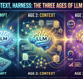 Prompt, context, harness: the three ages of LLM engineering